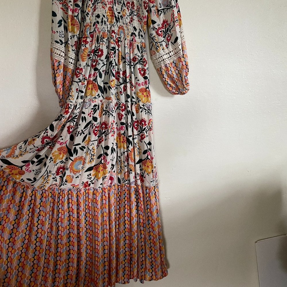 Small Women's Boho Flower Dress
